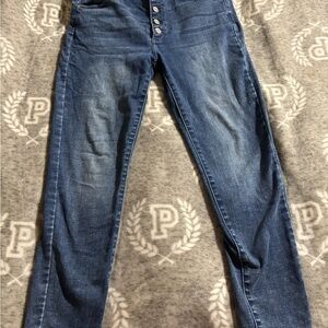 KanCan High Rise Dark Blue Jeans